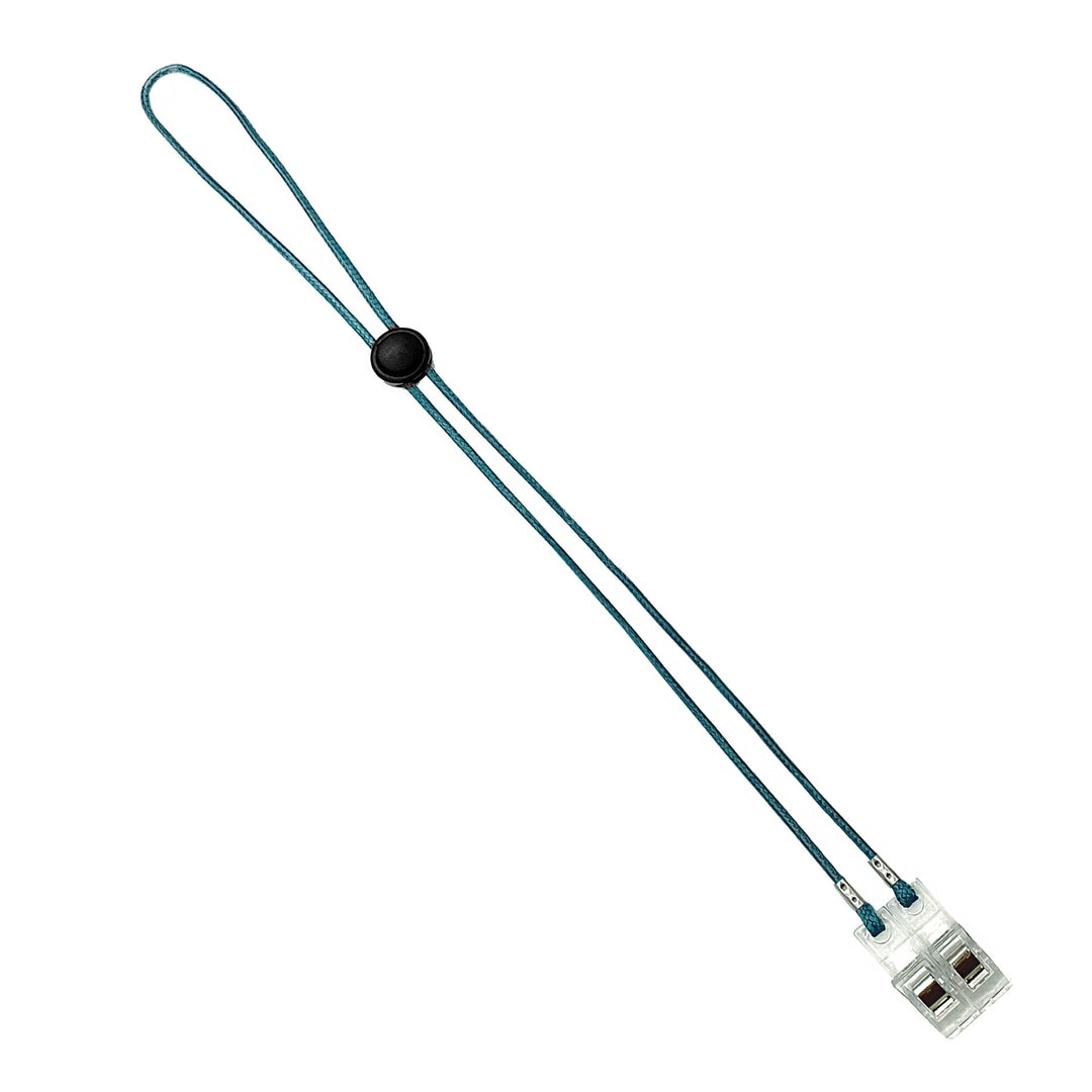 Adjustable Eyewear Retainer with Security Toggle Kalsten