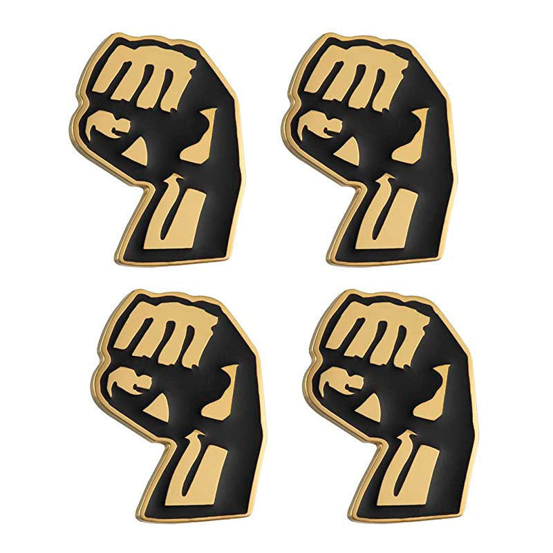 Statet Fist Symbol Brooch Kalsten