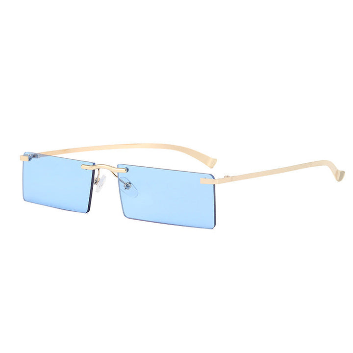 Women's fashionable sunglasses with a narrow, rectangular frame Kalsten