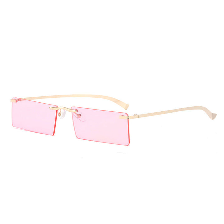 Women's fashionable sunglasses with a narrow, rectangular frame Kalsten