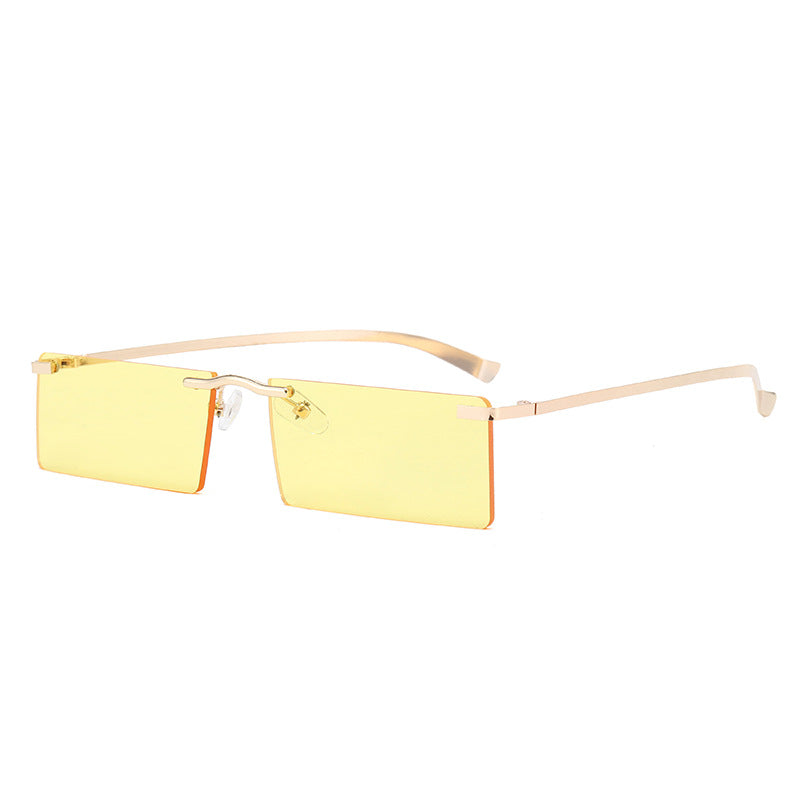 Women's fashionable sunglasses with a narrow, rectangular frame Kalsten