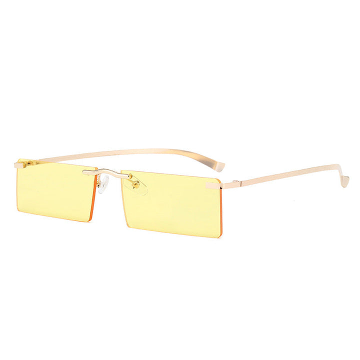 Women's fashionable sunglasses with a narrow, rectangular frame Kalsten