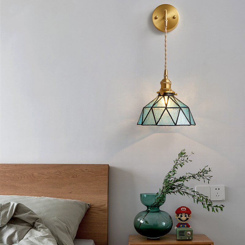 Stylish Aquarius Wall Lamp with Water Ripple Glass – Modern and Soothing Kalsten