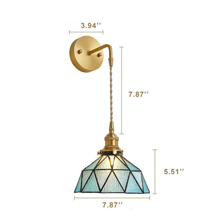 Stylish Aquarius Wall Lamp with Water Ripple Glass – Modern and Soothing Kalsten