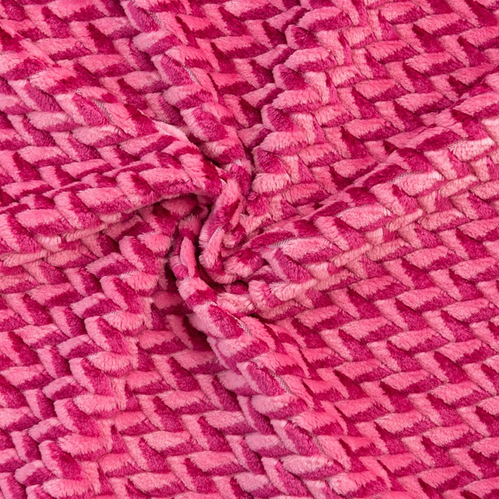 Women's cuddly blanket with elegant cable pattern Kalsten
