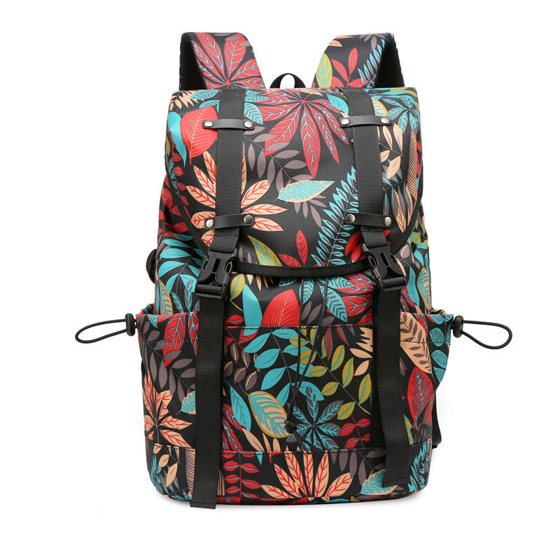 Floral Print Adventure Backpack Kalsten
