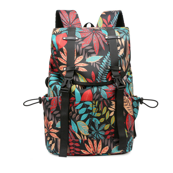 Floral Print Adventure Backpack Kalsten