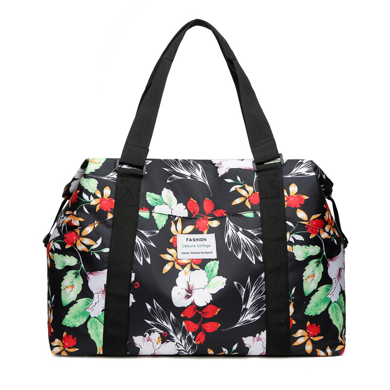 Fashionable Floral Print Weekender Bag Kalsten
