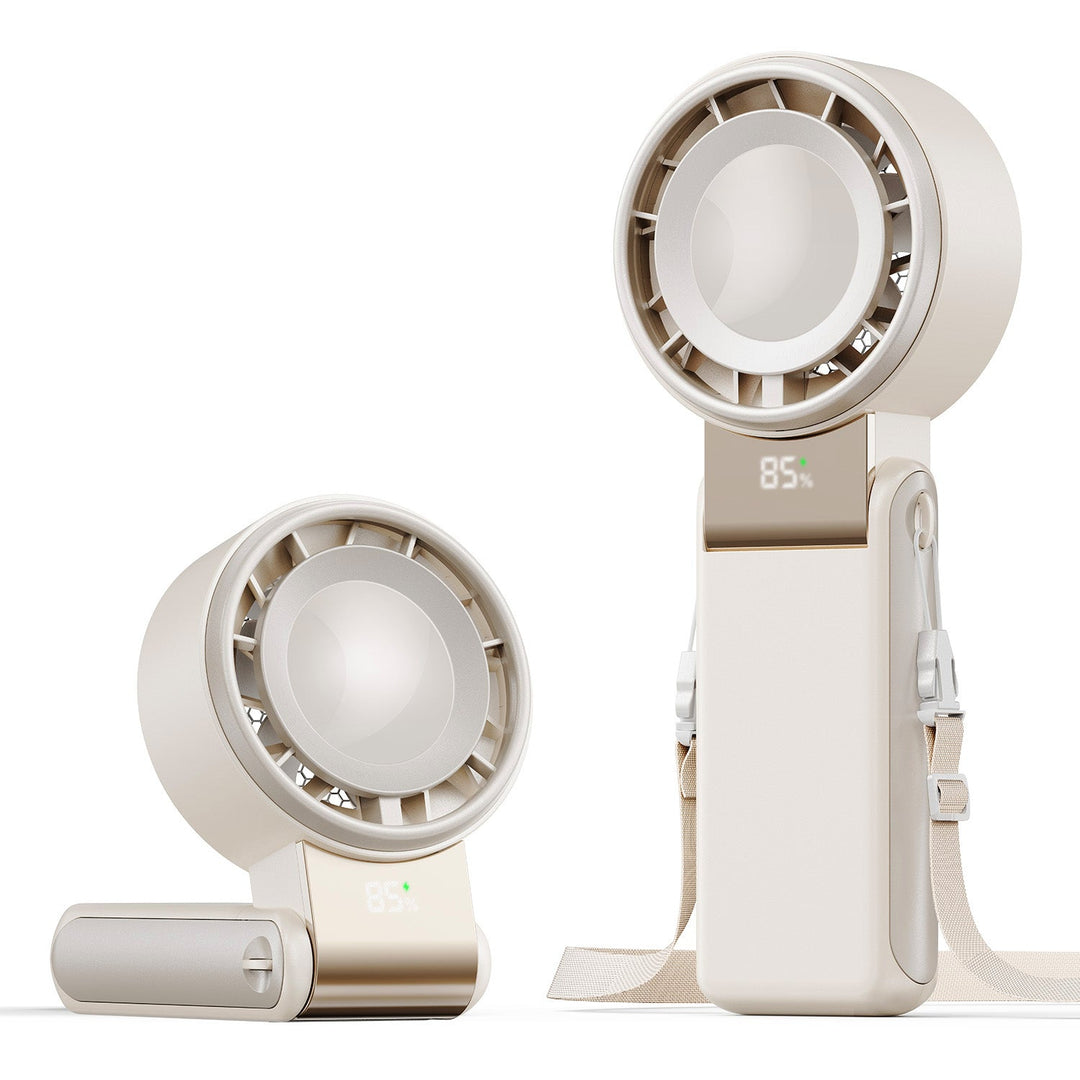 Foldable Bladeless Handheld  Portable Rechargeable  Fan | Kalsten