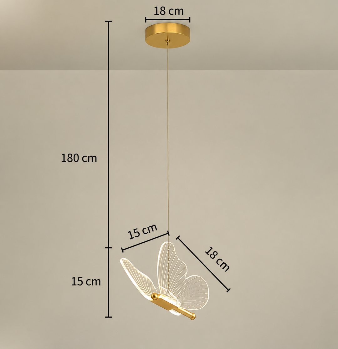 ButterGlow - LED Butterfly Pendant Lamps Kalsten
