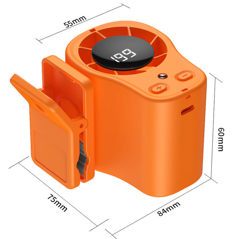 Mini fan with ventilation clip for car and desk | Kalsten
