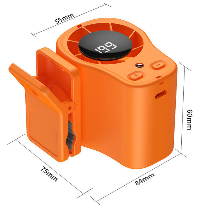 Mini fan with ventilation clip for car and desk | Kalsten