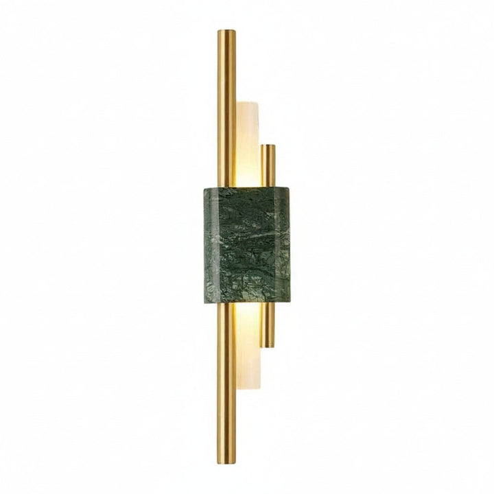 Marble LED Wall Sconce Vertical Strip Gold Finish 50-60cm / 20-24in Postmodern Hallway Light | Kalsten