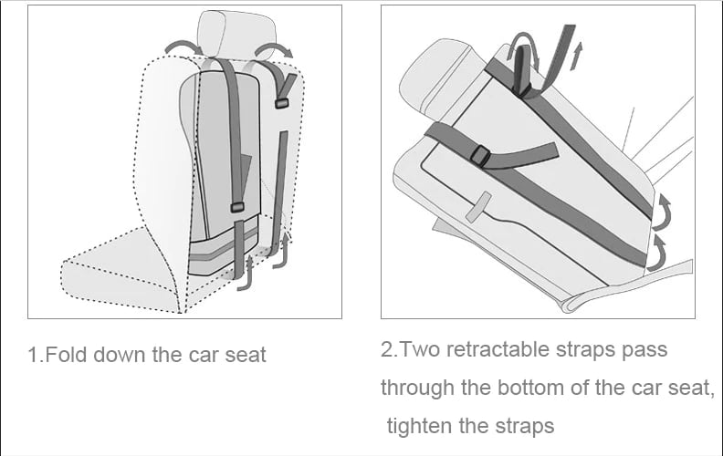 Kalsten | Child seat for the car, portable seat belt – Purchase 2, free shipping