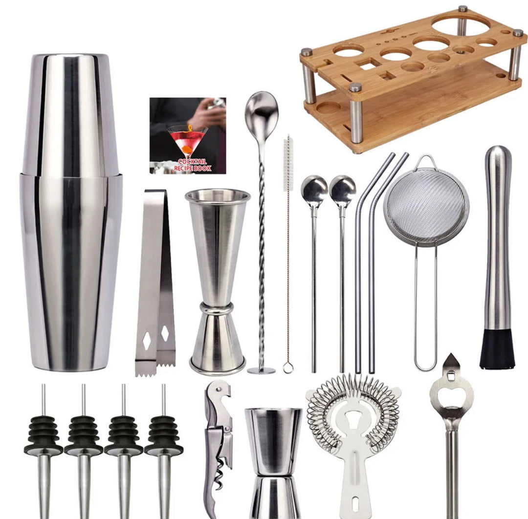 Kalsten | 23-Piece Professional Bartender Set - ShakerPro