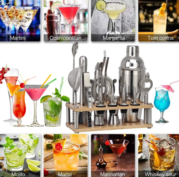 Kalsten | 23-Piece Professional Bartender Set - ShakerPro