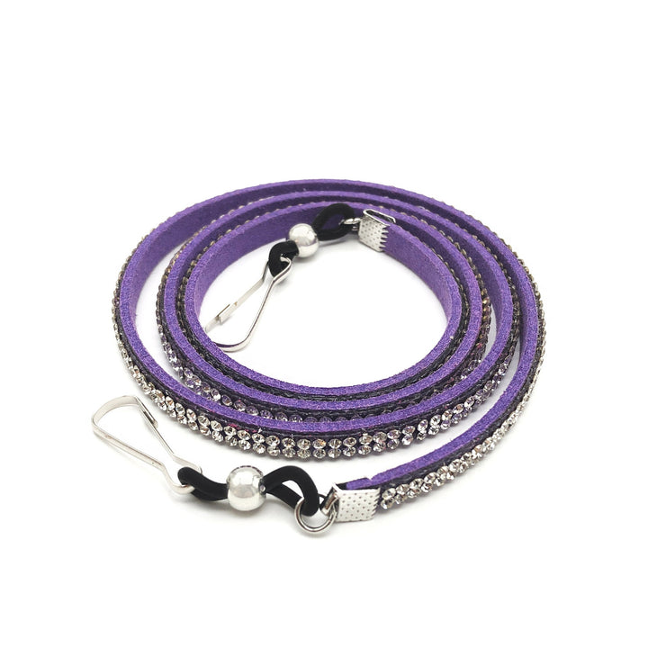Decorative Crystal-Accent Eyewear Strap Kalsten