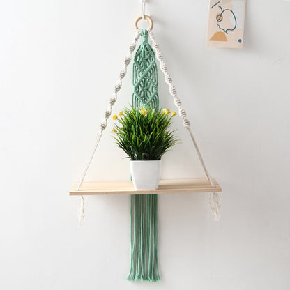 Decorative Macramé Shelf Acalora
