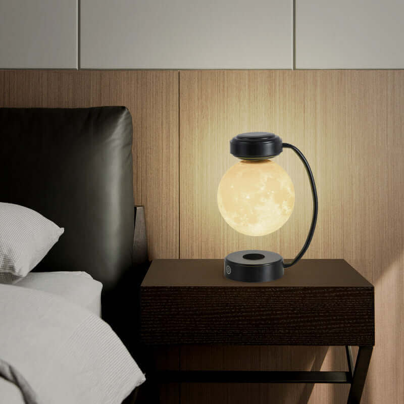 3D LED Moon Night Light Wireless Magnetic Levitating Rotating Floating Ball Lamp For School Office Bookshop Home Decoration | Kalsten