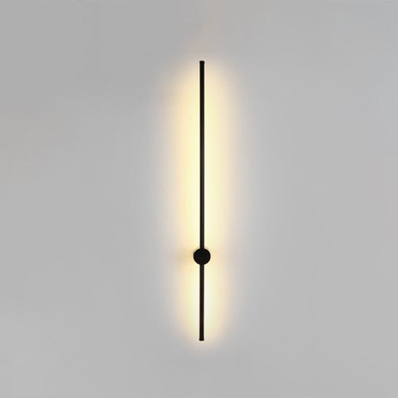 Swivelable Stick Wall Sconce Lighting Minimalist Metal Bedside LED Wall Mount Light | Kalsten