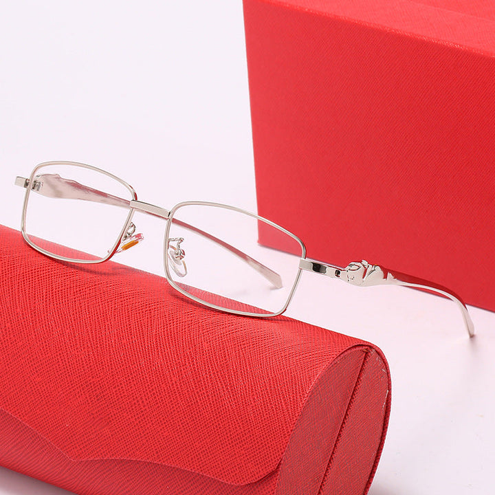Women's elegant correction glasses in modern design with high-quality metal frame Kalsten