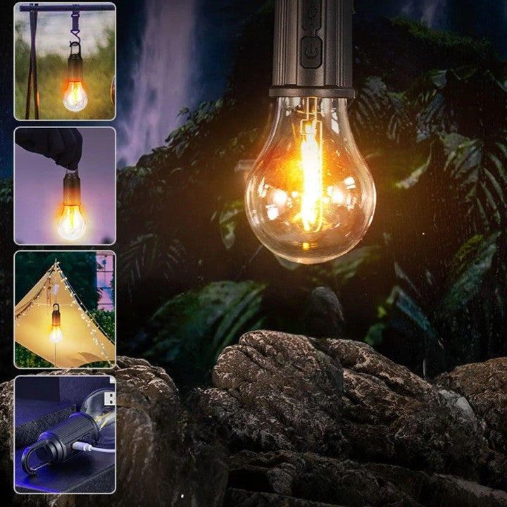 Outdoor Glow Multi-Scenario Hanging Light Bulbs | Kalsten