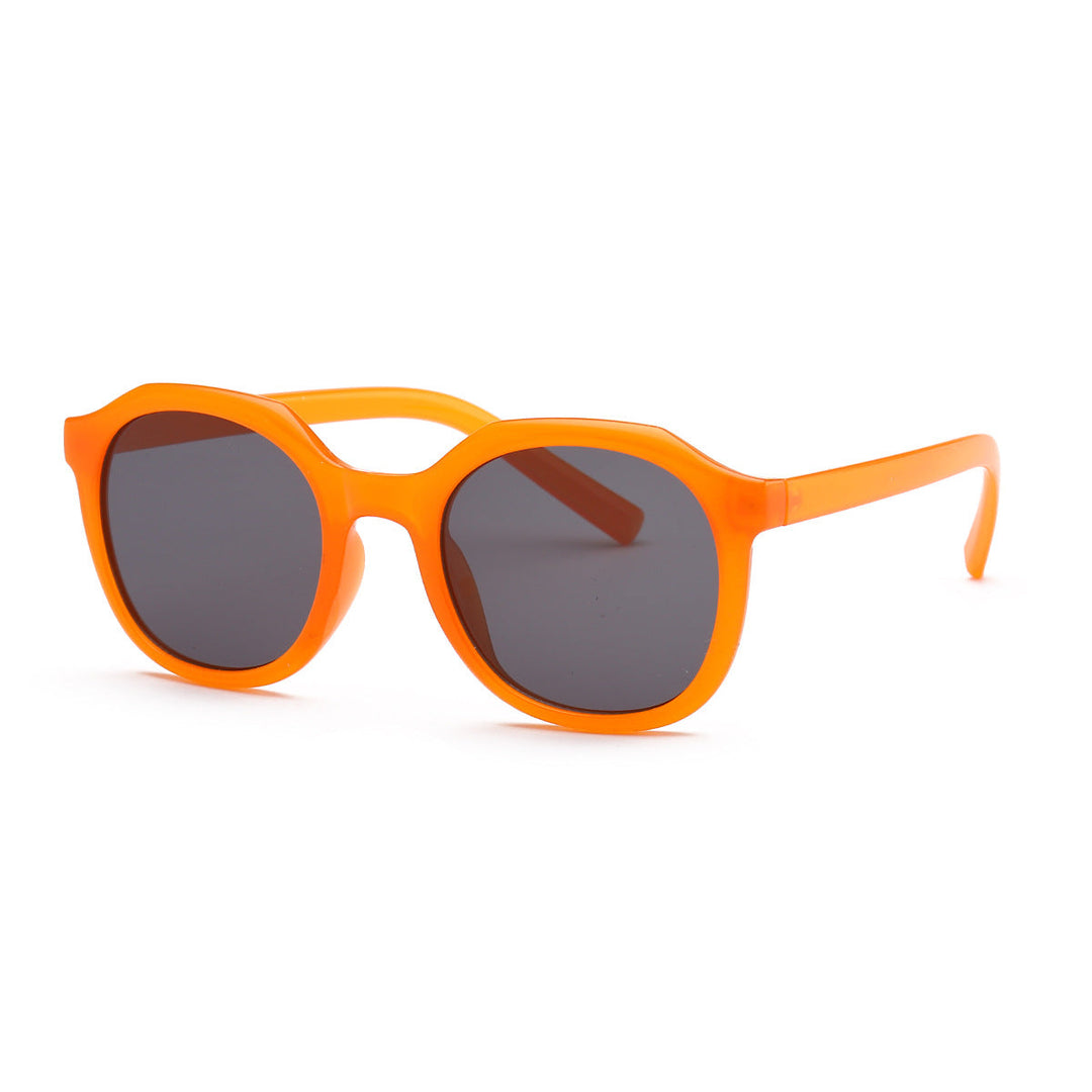 Women's fashionable sunglasses with multifaceted frame and UV protection Kalsten