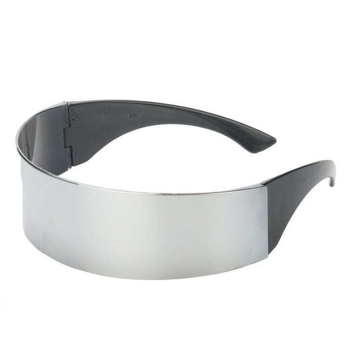 Women futuristic visor-like sunglasses Kalsten