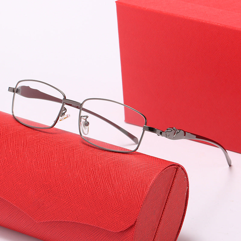 Women's elegant correction glasses in modern design with high-quality metal frame Kalsten