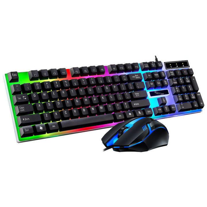 RGB Gaming Keyboard and Mouse Combo with Customizable Backlighting Kalsten