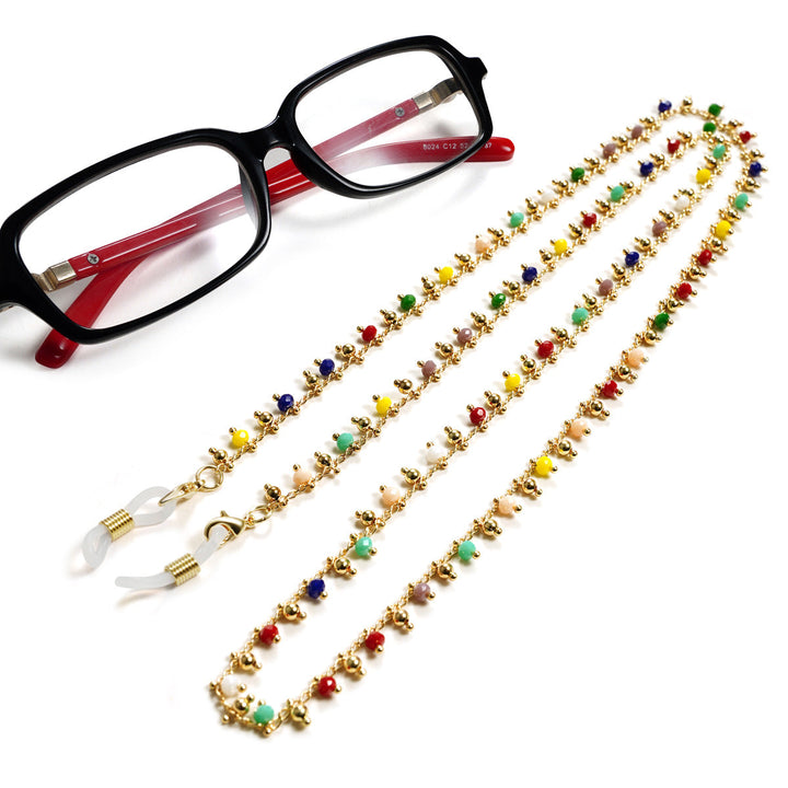 Colorful Beaded Eyewear Retainer Chain Kalsten