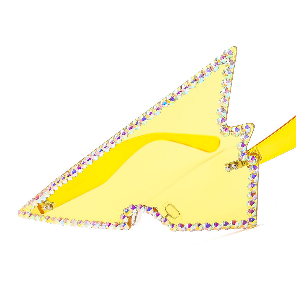 Women extravagantly shaped sunglasses Kalsten