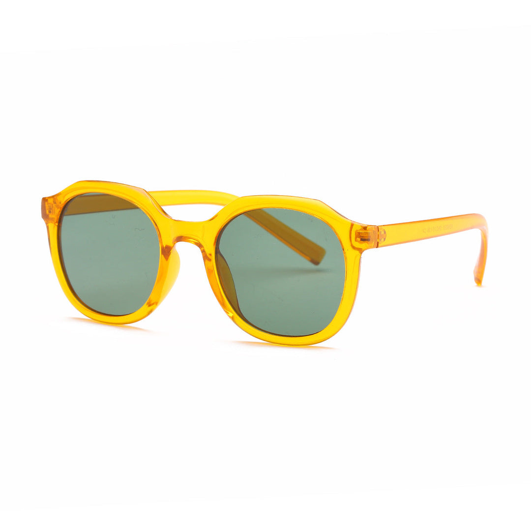 Women's fashionable sunglasses with multifaceted frame and UV protection Kalsten