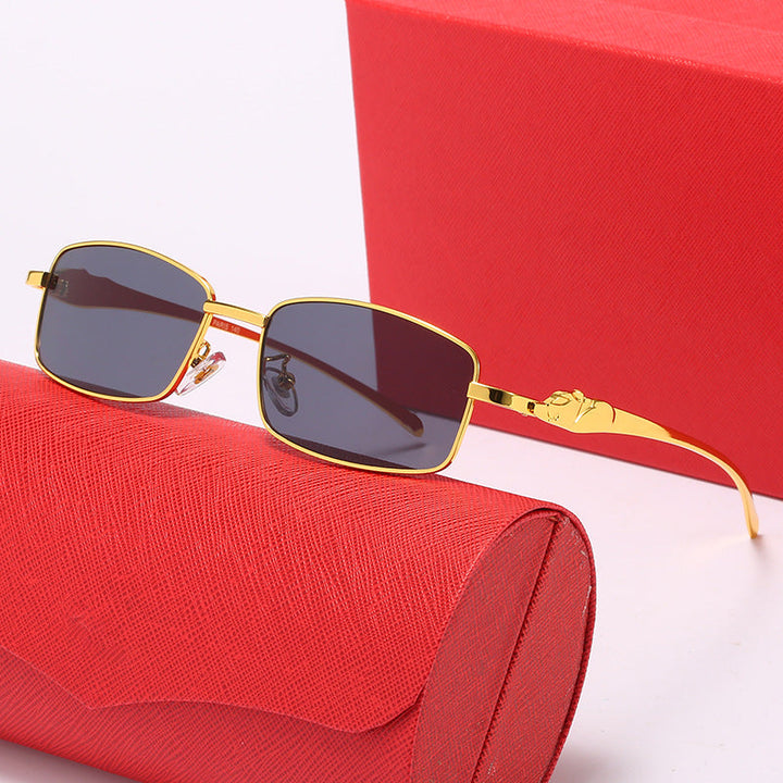 Women's elegant correction glasses in modern design with high-quality metal frame Kalsten