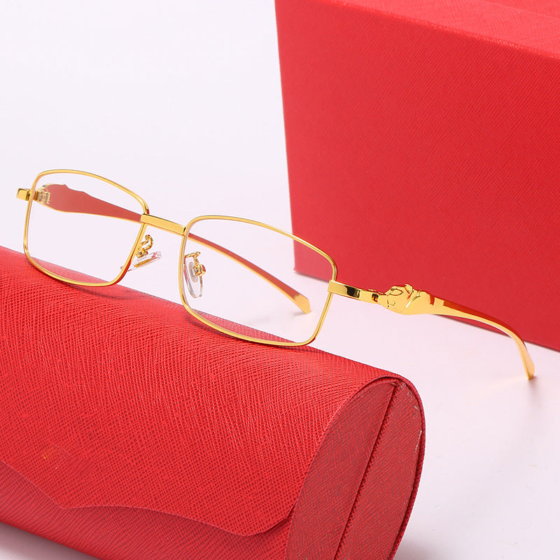 Women's elegant correction glasses in modern design with high-quality metal frame Kalsten