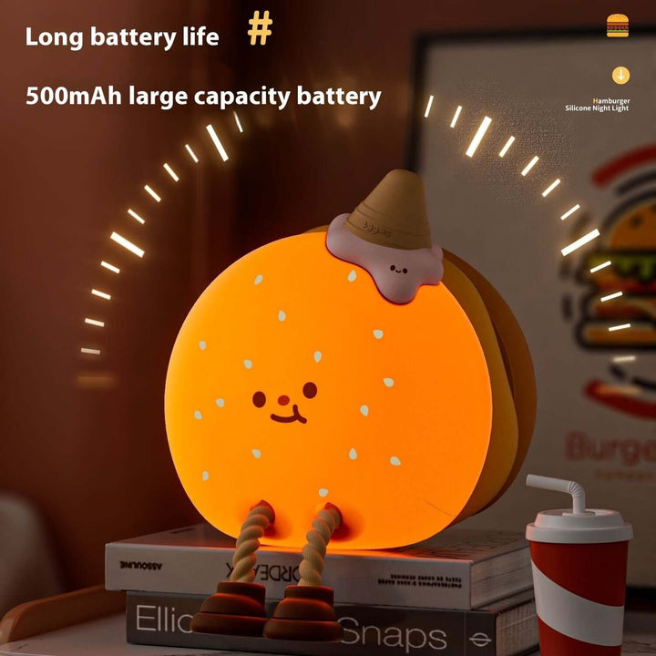 Silicone Ambience Light Bedroom Sleep Soft Light Eye-protection Lamp | Kalsten