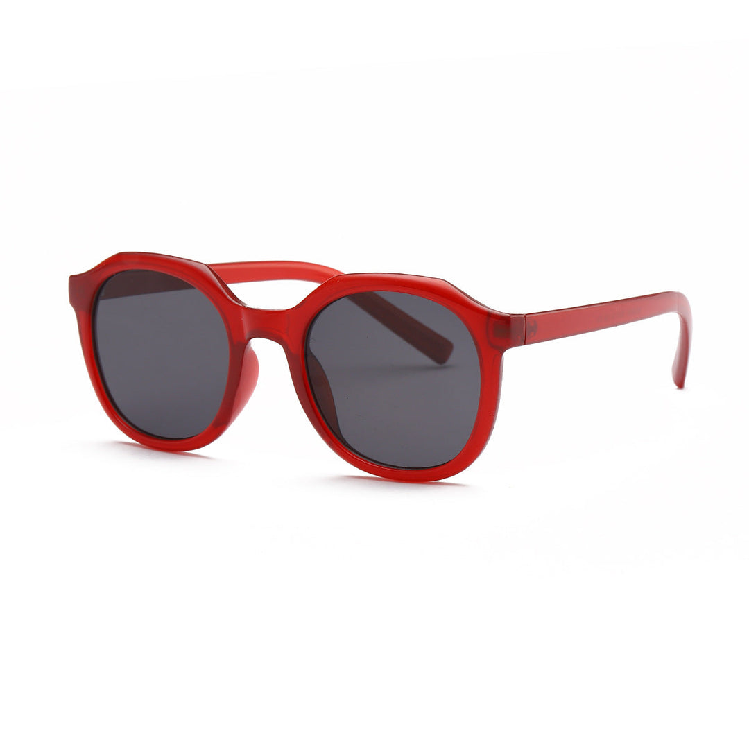 Women's fashionable sunglasses with multifaceted frame and UV protection Kalsten