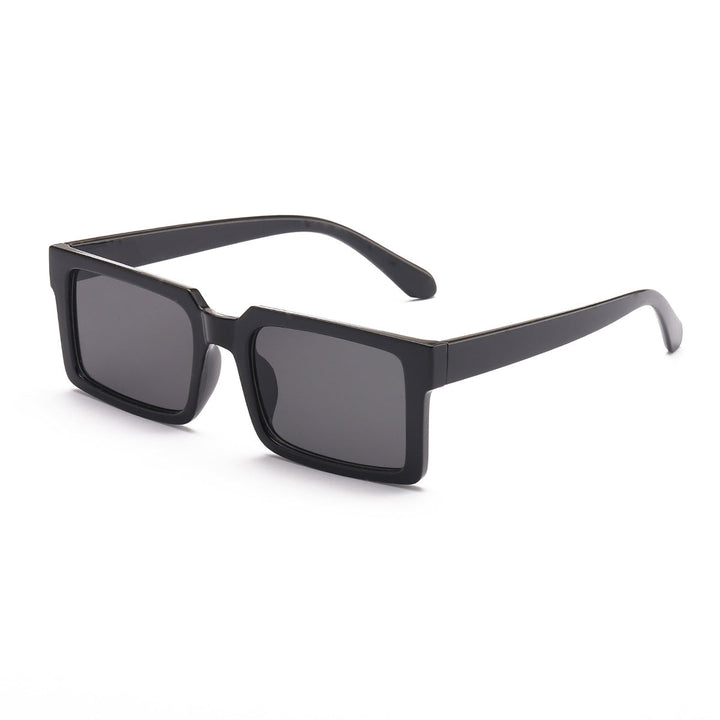 Women’s fashionable rectangular sunglasses with yellow lenses Kalsten