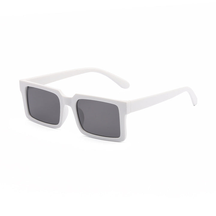 Women’s fashionable rectangular sunglasses with yellow lenses Kalsten