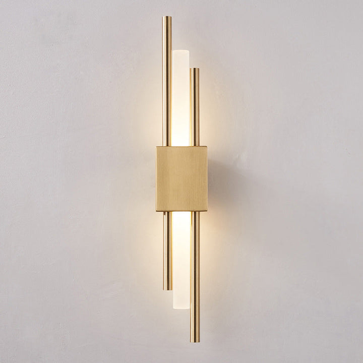 Postmodern Style Rod Shaped Wall Light Acrylic Stairway LED Sconce Light Fixture | Kalsten