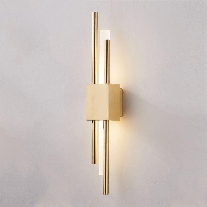 Postmodern Style Rod Shaped Wall Light Acrylic Stairway LED Sconce Light Fixture | Kalsten