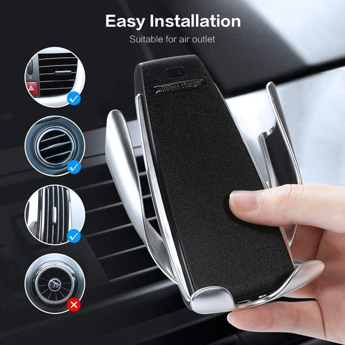 Wireless automatic mobile charger and holder for the car | Kalsten