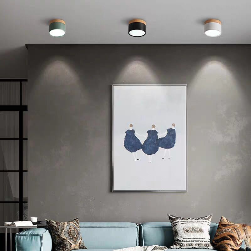 Morandi Style Modern LED Ceiling Lamp - LumiModo | Kalsten