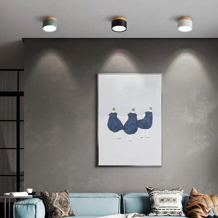 Morandi Style Modern LED Ceiling Lamp - LumiModo | Kalsten