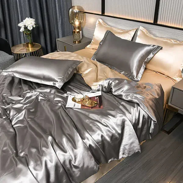 Satin Duvet Cover - Velora | Kalsten