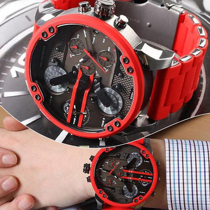 BowLift | Stainless Steel Chronograph Quartz Watch – Elegant Men’s Luxury Timepiece