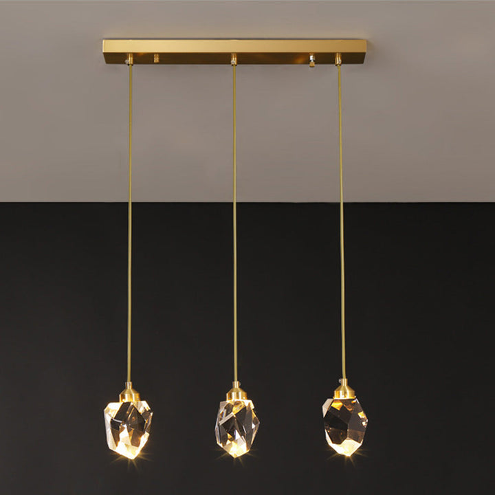 Creative Modern Crystal Gold Raindrop Chandelier | Kalsten