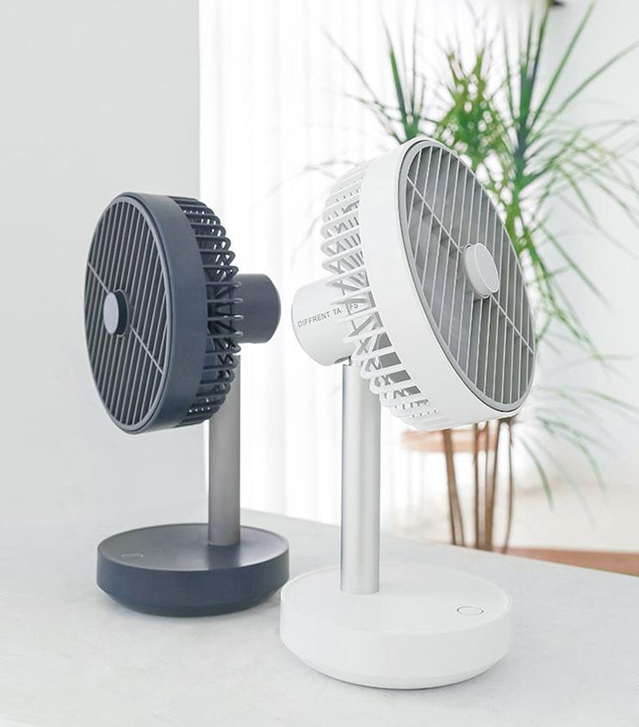 Wireless Rotating Hood & Oscillating Head Desktop Fan, Super Quiet, Super Cool | Kalsten