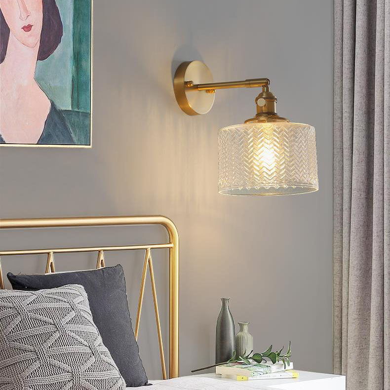 Minimalist Brass Wall Lamp