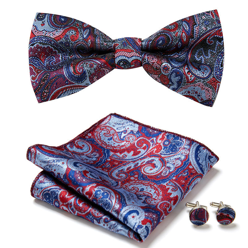 Three-piece set with stylish bow ties Kalsten